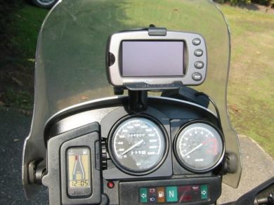 BMW R1150RT - Widderhalterung Für GPS - Einzelstück. GPS
