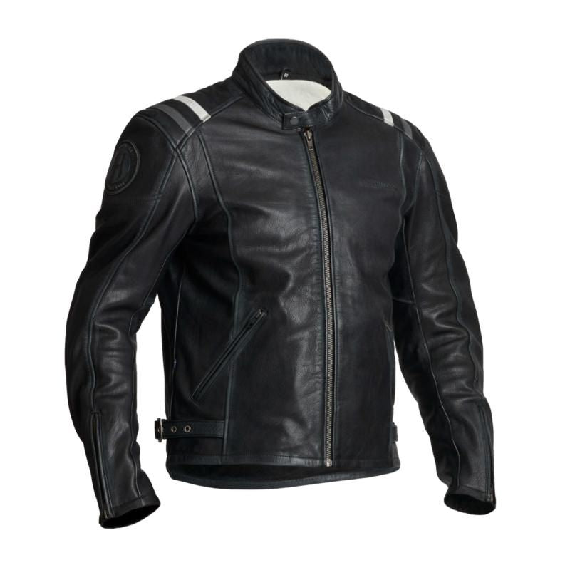 Load image into Gallery viewer, SKALLTORP LEATHER JKT BLACK 46
