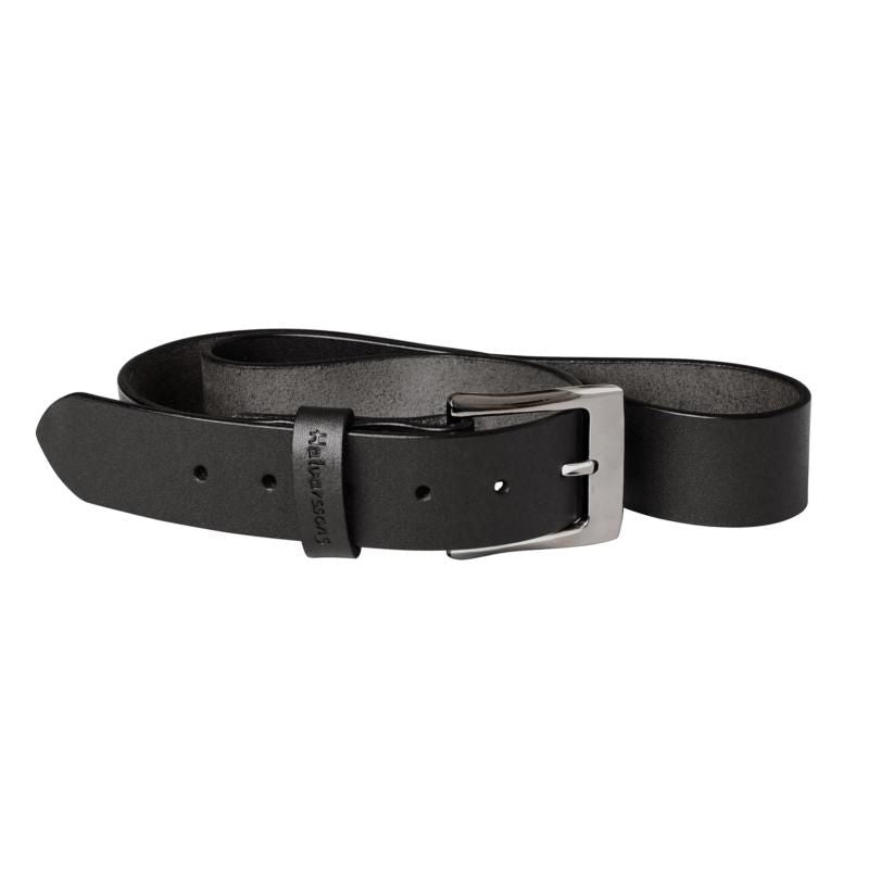 Load image into Gallery viewer, HALVARSSONS LEATHER BELT BLK S
