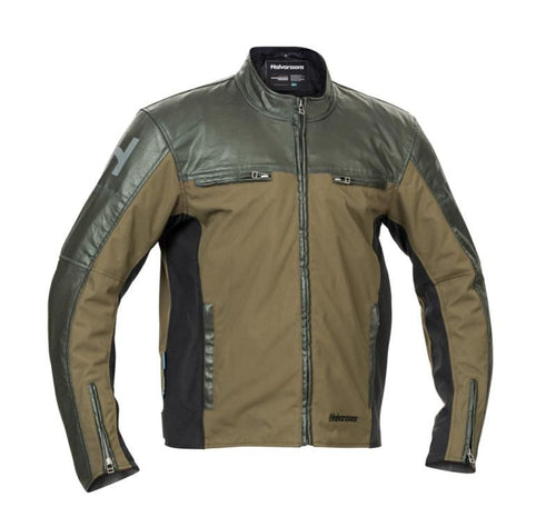 HOLMEN JACKET GREEN/BROWN 48