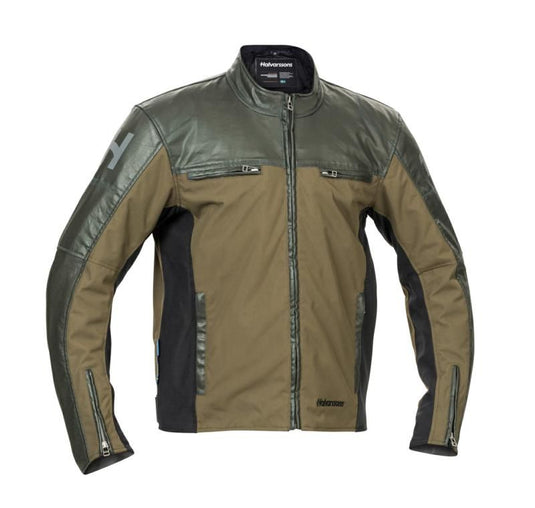 HOLMEN JACKET GREEN/BROWN 52