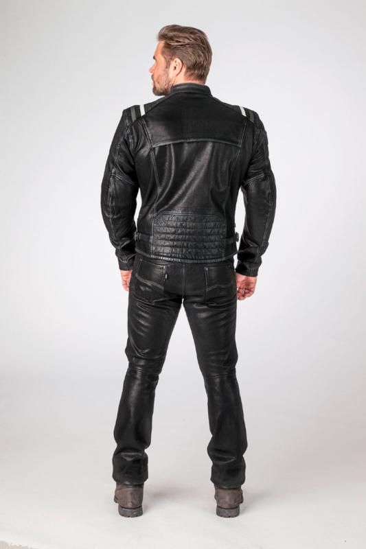 Load image into Gallery viewer, SKALLTORP LEATHER JKT BLACK 46
