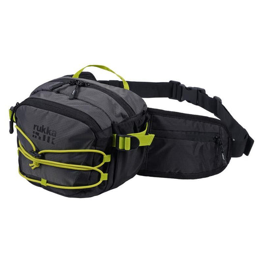 RUKKA ACTIVE WAIST BAG GRY/YEL
