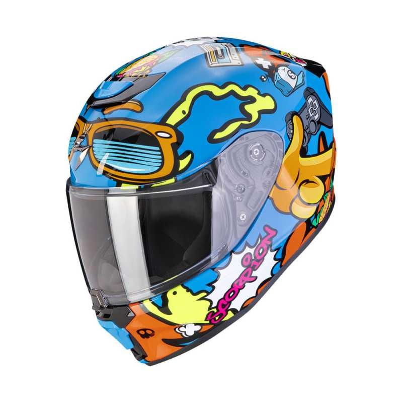 Load image into Gallery viewer, EXO-JNR AIR FUN BLUE/ORA SML
