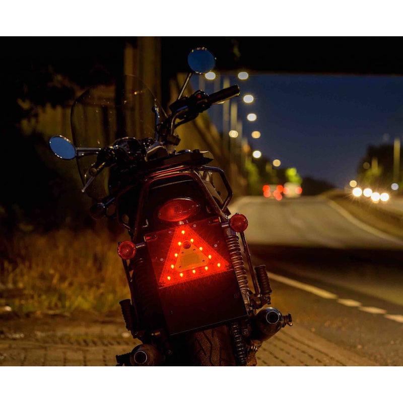 Load image into Gallery viewer, MotoBrite LED Hazard Warning Triangle
