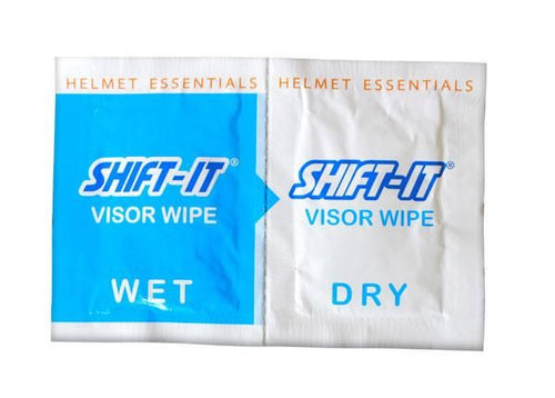 SHIFT IT VISOR WIPES x 2