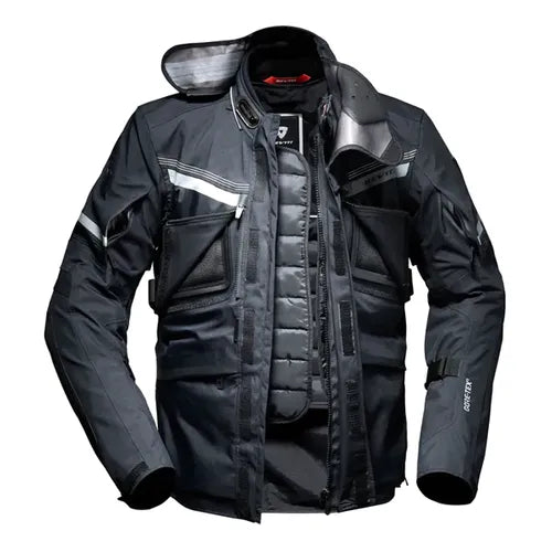 REV'IT! POSEIDON 2 GORE-TEX JACKET, BLACK 2XL - last one!