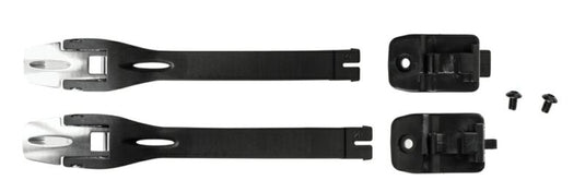 BUCKLE KIT 111/107 BLK ALU/P