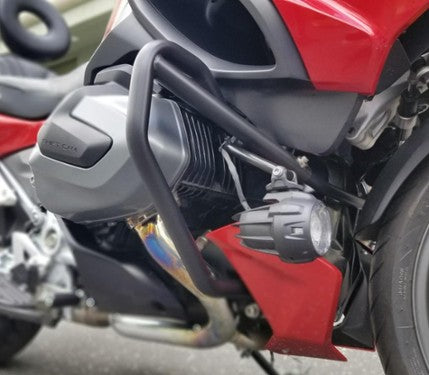 34-200BL, ENGINE GUARD BAR SYSTEM (CRASH BARS), 2019 on R1250RT, BLACK POWDER FINISH