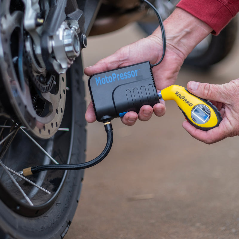 Load image into Gallery viewer, Rocky Creek MotoPressor 12v Tyre Inflator V2 - 5 yr Guarantee!
