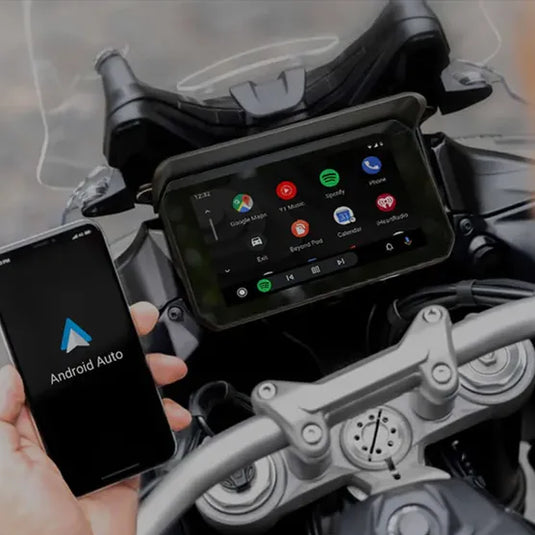 Pama Ride Cast.   Plug & GO multimedia for your motorcycle