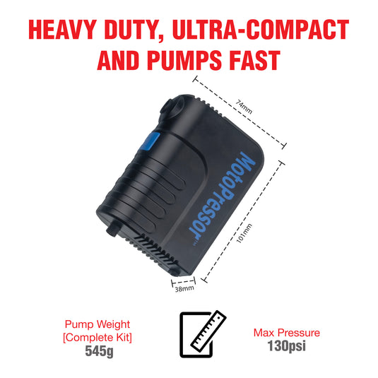 Rocky Creek MotoPressor 12v Tyre Inflator V2 - 5 yr Guarantee!