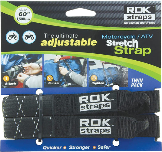 ROK STRAPS Motorcycle Adjustable Strap - 60 inch long