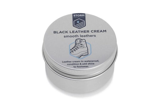 STORM LEATHER CREAM BLACK