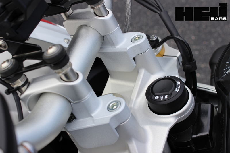 Load image into Gallery viewer, HeliBar Compatable with BMW R1250R LC 2020+ in Silver-HR05112 – Tour Performance®
