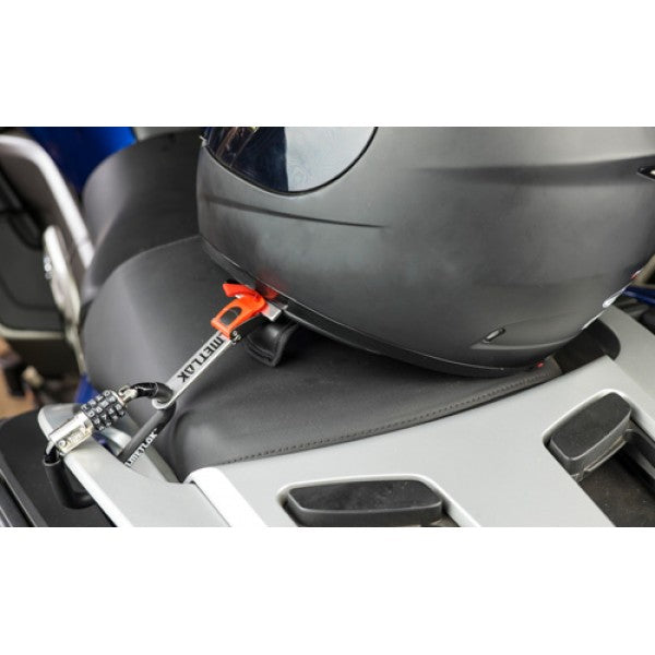 Load image into Gallery viewer, Helmet Lok - secure your Helmet to the bike with this rugged Australian Helmet Lock - NEW
