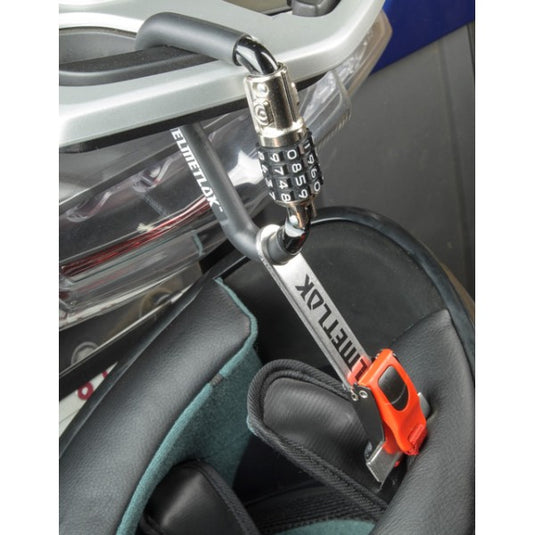 Helmet Lok - secure your Helmet to the bike with this rugged Australian Helmet Lock - NEW