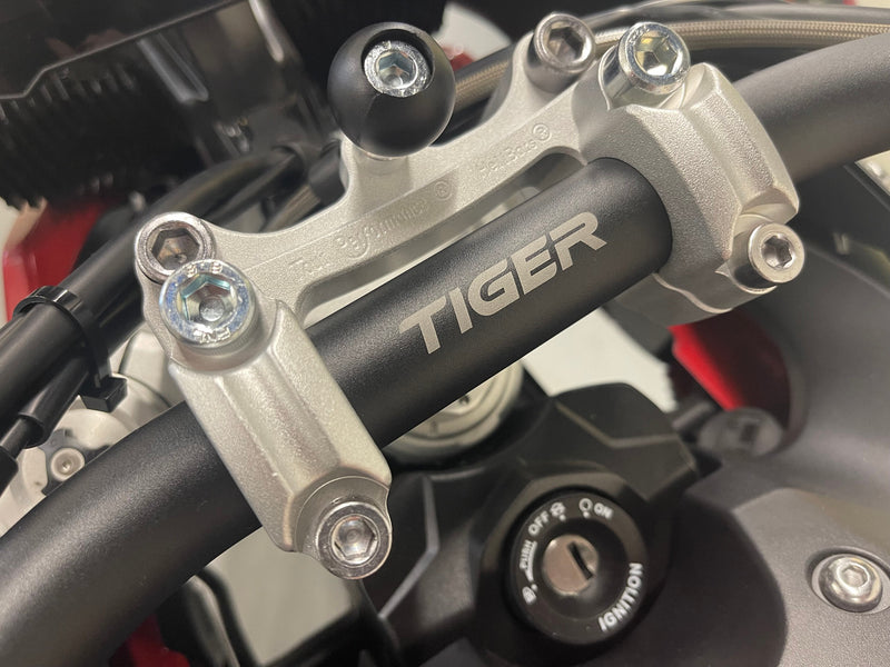 Load image into Gallery viewer, HeliBar Triumph Tiger 900 (2021) HeliBars® Tour Performance™ handlebar riser
