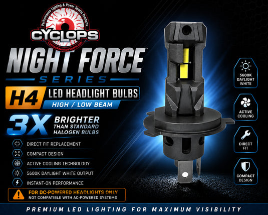 Cyclops H4 NIGHT FORCE BULB