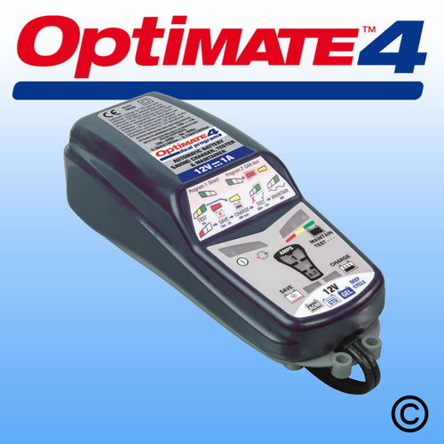 Optimate 4 -Dual Program Motorcycle Battery Charger canbus enabled