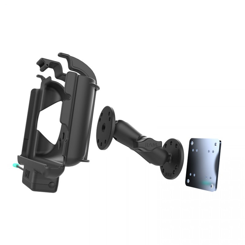 Load image into Gallery viewer, RAM-B-101-225B-SAM60P-V7B1 RAM® EZ-Roll&#39;r Powered Mount for Samsung Tab Active3 and Tab Active2
