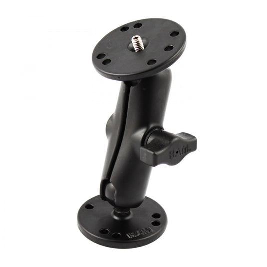 RAM-B-101A Mount with Standard 1" Ball Arm, Round Base & Camera Mount