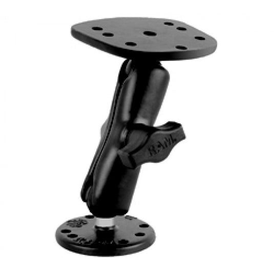 RAM-B-107-1 Mount for Eagle, Piranha & Lowrance X-4, Round Base