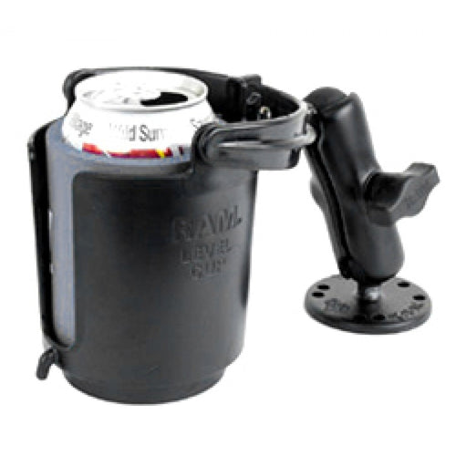 RAM-B-132 Drink Cup Holder Mount with Standard Arm & Round Base