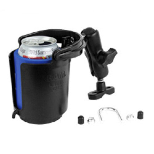 RAM-B-132R Drink Cup Holder Mount with Standard Arm & U-Bolt Base