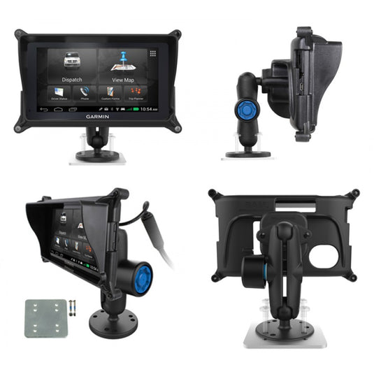 RAM-B-138B-GA66L Locking Mount For the Garmin Fleet 660/670 with Pin-Lock Security Knob, Locking Case & Backer Plate