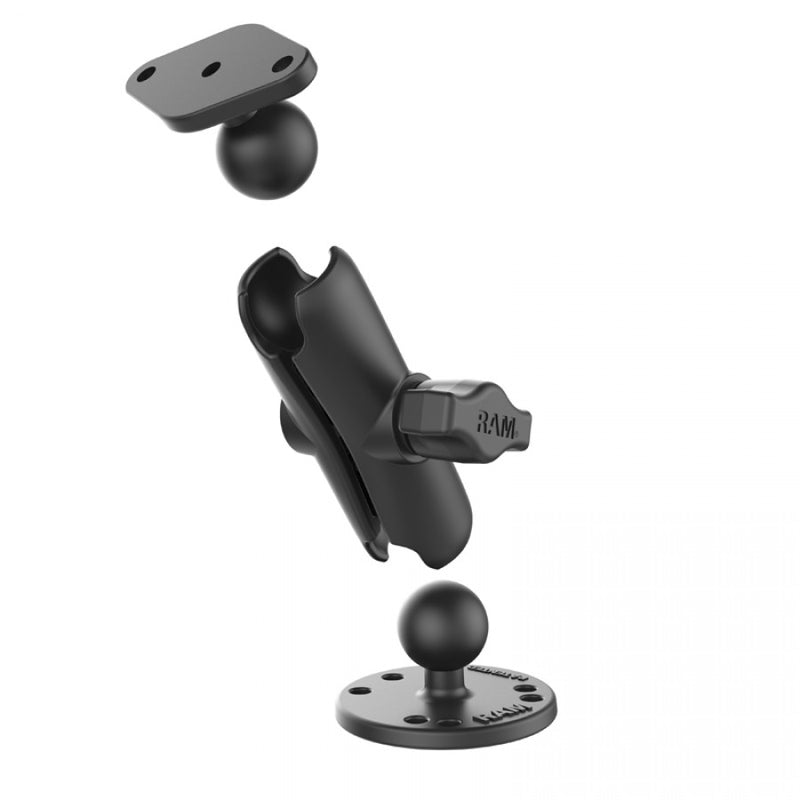 Load image into Gallery viewer, RAM-B-138 Mount with Standard 1&quot; Ball Arm, Diamond &amp; Round Bases
