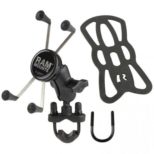 RAM-B-149Z-A-UN10 X-Grip® Large Phone Mount with Handlebar U-Bolt Base