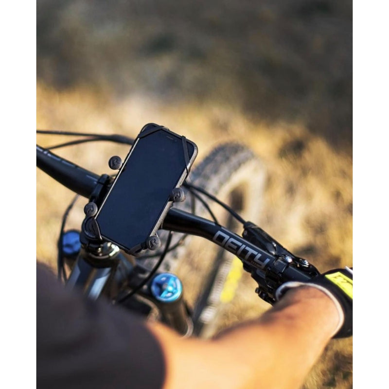 Load image into Gallery viewer, RAM-B-149Z-A-UN7 U-Bolt Handlebar Mount with X-Grip® Smart Phone &amp; Sat Nav Holder
