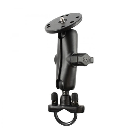 RAM-B-149Z-C1 U-Bolt Mount, Standard 1" Ball Arm & Round Camera Base