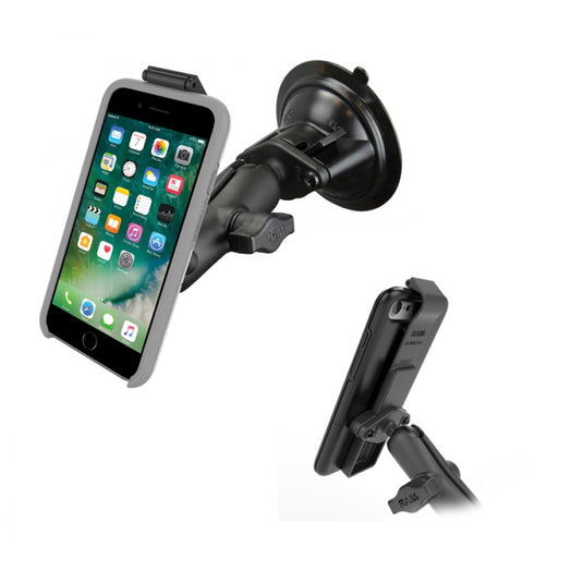 RAM-B-166-OT2 Twist-Lock Suction Cup Mount for OtterBox uniVERSE iPhone Cases