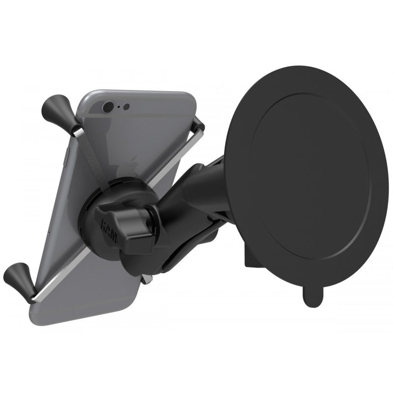 Load image into Gallery viewer, RAM-B-166-UN10 X-Grip® Large Phone Mount with Twist-Lock Suction Cup Base
