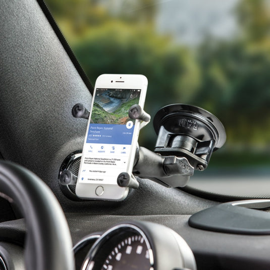 RAM-B-166-UN7 RAM® X-Grip® Phone Mount with Twist-Lock Suction Cup