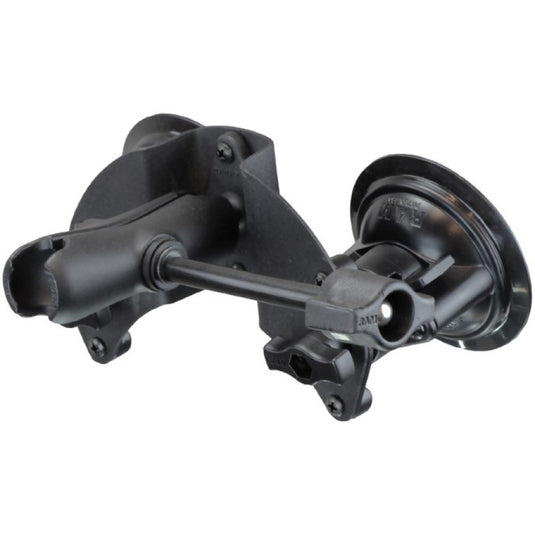 RAM-B-189B-PIV1-201-ALA1-KR EFB Dual Articulating Suction Cup Base with Standard Length Arm and Retention Knob