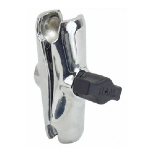 RAM-B-201CH Chrome Standard Double Socket Arm 1