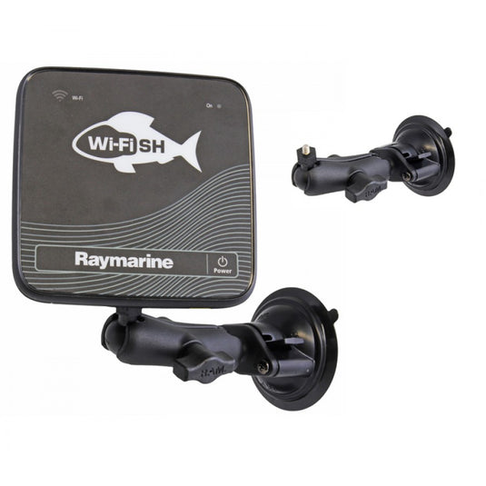 RAM-B-224-1-379-M616 Suction Mount for Raymarine Dragonfly-4/5 WiFish Devices