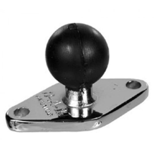 RAM-B-238CH Chrome Plated Diamond Base with 1" Ball