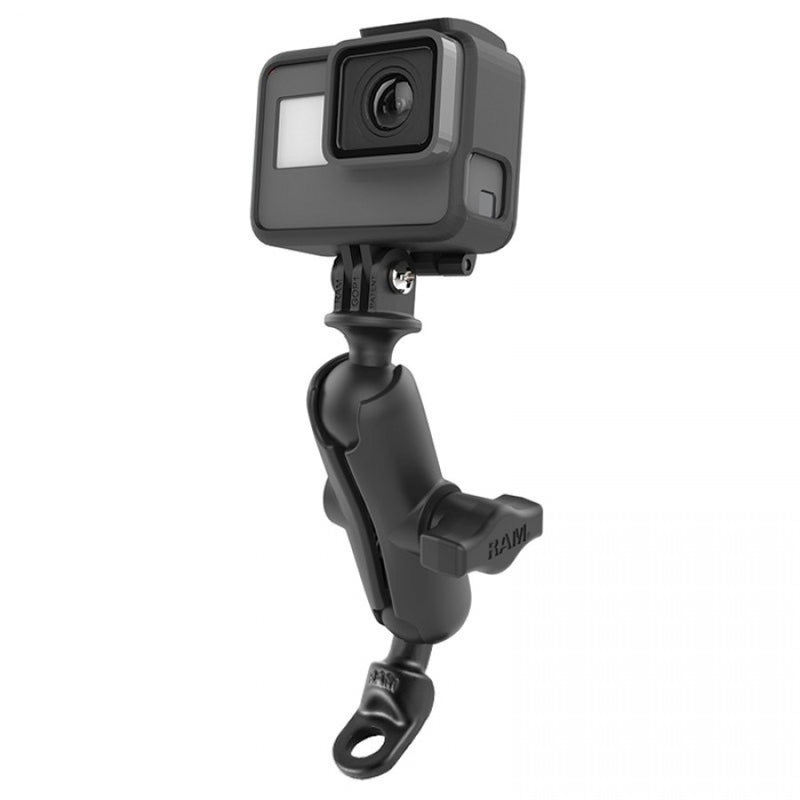 Load image into Gallery viewer, RAM-B-272-GOP1 Pinch-bolt Mount with 1&quot; Ball GoPro Adapter
