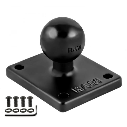 RAM-B-347-TOM1 2" X 1.7" Adapter Base with 1" Ball for the TomTom Rider 2 & Urban Rider