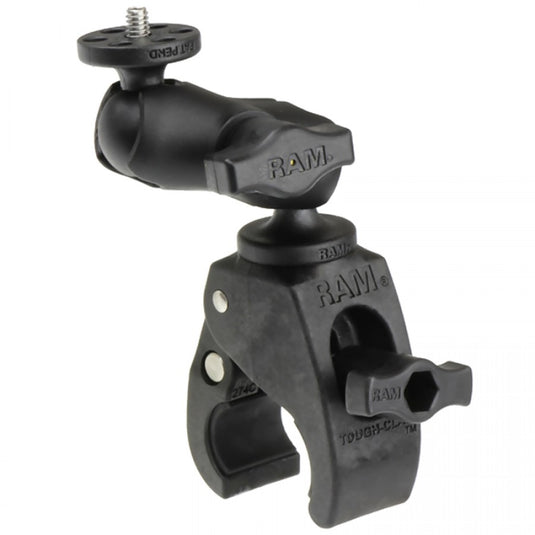 RAM-B-400-A-366 Small Tough-Claw with Short Arm and 1/4"-20 Action Camera Adapter