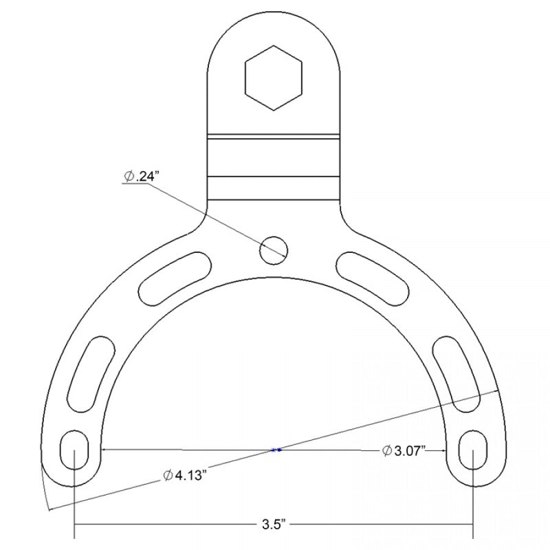 Load image into Gallery viewer, RAM-B-410 RAM® Small Gas Tank Ball Base for Motorcycles
