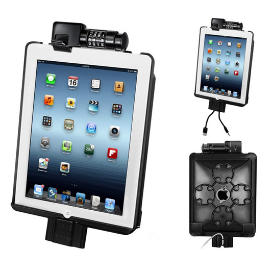 RAM-HOL-AP8D2L RAM Dock-n-Lock Holder for the Apple iPad 2 without Case / Skin