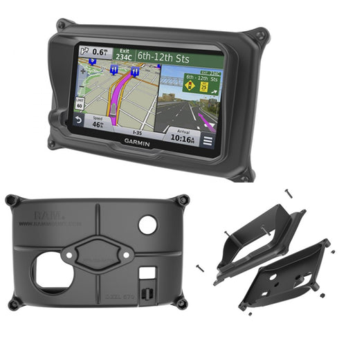 RAM-HOL-GA71L Locking Case for the Garmin Dezl 570 and 580