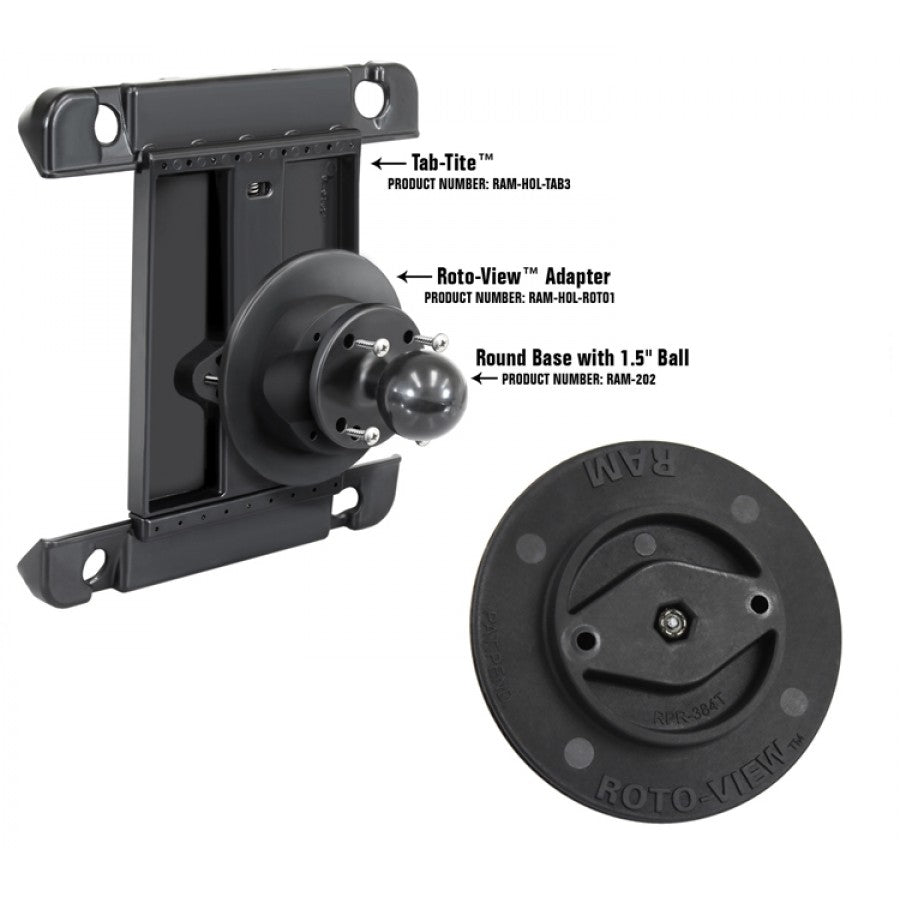 Ram Roto Rajasthan RAM-HOL-ROTO1 RAM Roto-View Adapter Plate – SPORTOURING LTD