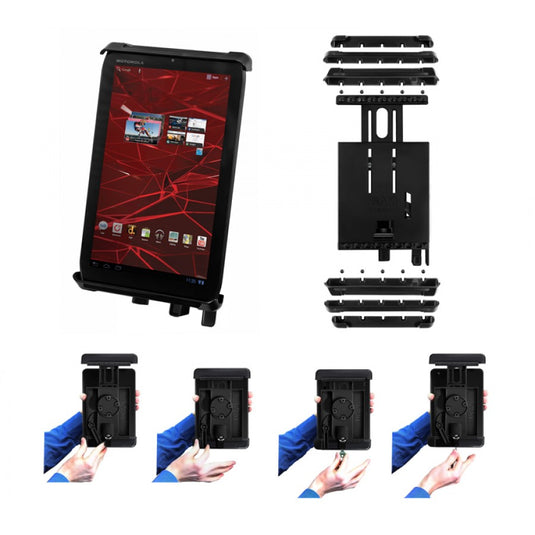 RAM-HOL-TABL-SM Tab-Lock Locking Holder for 7" Tablets including the Samsung Galaxy & Blackberry Playbook