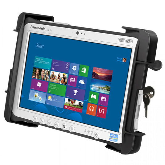 RAM-HOL-TABL19 Tab-Lock Locking Holder for Panasonic Toughpad FZ-G1